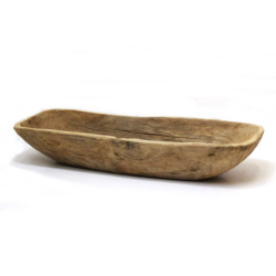Patera Misa z drewna egzotycznego podłużna 40cm